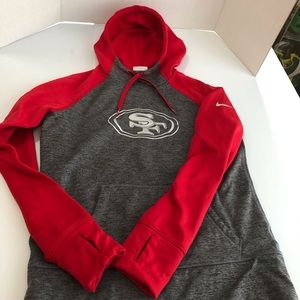 SF 49’r Nike hoodie, EUC.